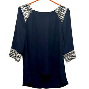 Thml stitch fix top navy